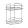 CORNER SHELF 2 LEVELS CHROME LM 593