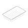 SLIDING BASKET WHITE 335x535x100 (cabinet 360-370) LM 280