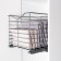 SOFT CLOSING BASKET ANTHRACITE 537x500x300 (cabinet 566-570) LM 775