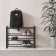 Shoe Rack Wood Black 870 mm LM 392