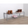 SHOE RACK WOOD SILVER 870 MM LM 392