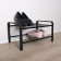 SHOE RACK WOOD BLACK 470 MM LM 390