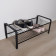 Shoe rack Wood black 670 mm LM 391