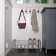 SHOE RACK WOOD SILVER 470 MM LM 390