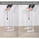 SHOE RACK SILVER WOOD 670 MM LM 391