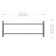 SHOE RACK SILVER WOOD 670 MM LM 391