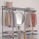 ROLLER SLIDE BASKET + FRAME M600 HIGH ANTHRACITE LM 605