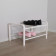 Shoe Rack Wood White Length 470mm LM 390