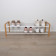 SHOE RACK WOOD WHITE/WOOD 870 MM LM 392