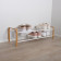 SHOE RACK WOOD WHITE/WOOD 870 MM LM 392