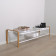 Shoe Rack Wood white/wood length 1070mm LM 393