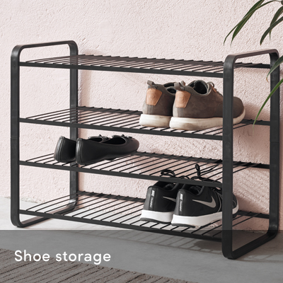 Shoe storage systems