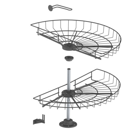 KULMAKARUSELLI 1/2 ANTRASIITTI 670 MM LM 224