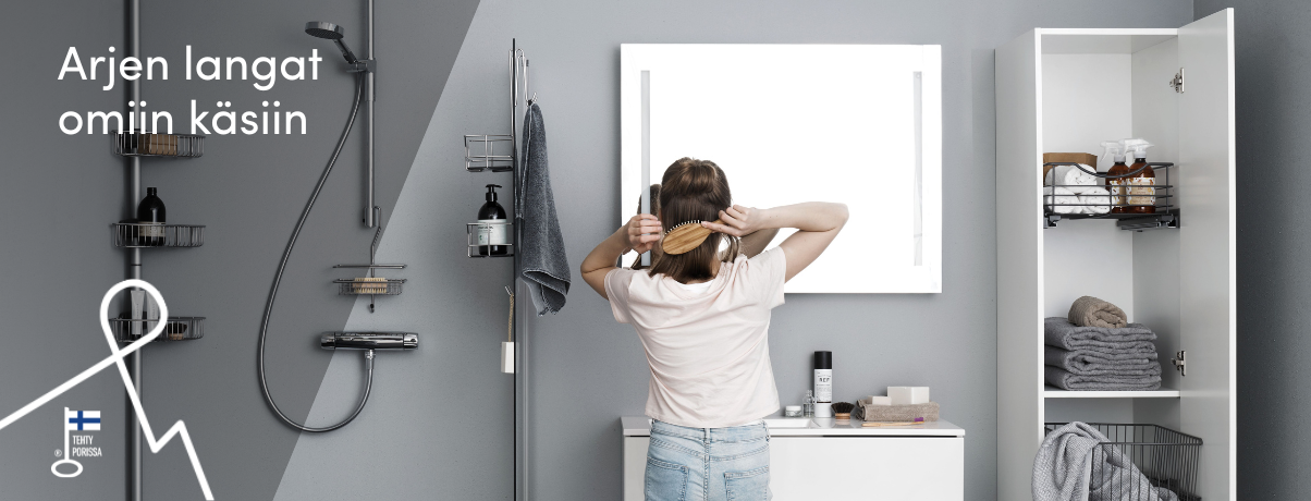 L&M etusivu, kylpyhuone