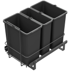 KÄLLSORTERING ANTRACIT + 3 BINS LM 65/R