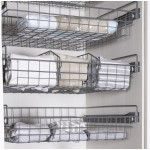 TRÅDBACK MED RULLSKENOR ANTRACIT 337x500x140 (skåp 366-370) LM 610