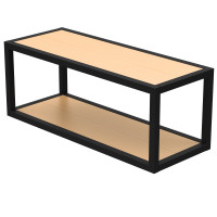 OUT OF THE BOX - HYLLA BLACK/OAK LM 116