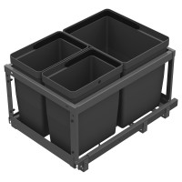 KÄLLSORTERING ANTRACIT + 3 BINS LM 77/R