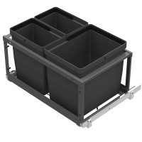 KÄLLSORTERING ANTRACIT + 3 BINS LM 70/R