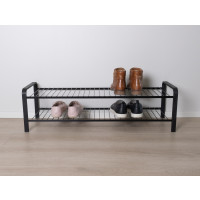 Skohylla Wood svart 870 mm LM 392