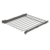 BYXHÄNGARE MED SKENOR ANTRACIT 437x485x40 (skåp 466-470) LM 551