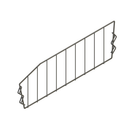 AVDELARE TILL 440 MM DJUPA RULLKORGAR ANTRACIT LM 619