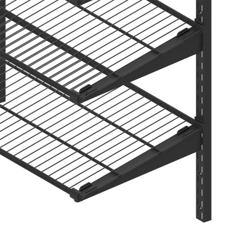 KONSOL FÖR HYLLPLAN ANTRACIT LM 811