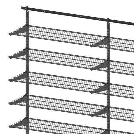 HYLLSYSTEM ANTRACIT M1800 16 HYLLOR LM 840