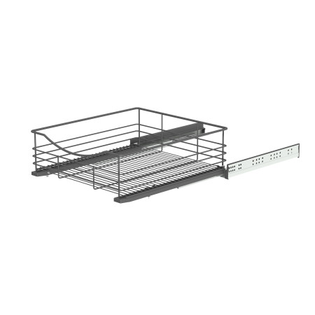 SOFTCLOSE TRÅDBACK ANTRACIT 437x500x140 (cabinet 466-470) LM 772