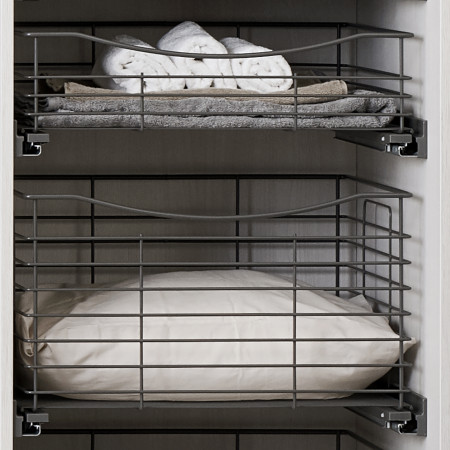 SOFTCLOSE TRÅDBACK ANTRACIT 537x440x300 (cabinet 566-570) LM 765