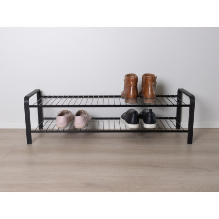 Skohylla Wood svart 870 mm LM 392