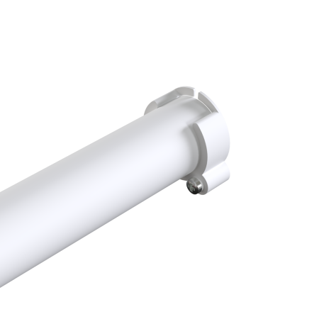 KLÄDSTÅNGSHÅLLARE SB VIT FÖR 25 MM RÖR (2 ST) LM 385