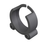 KLÄDSTÅNGSHÅLLARE SB ANTRACIT FÖR 25 MM RÖR (2 ST) LM 385