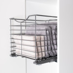 SOFTCLOSE TRÅDBACK ANTRACIT 437x440x300 (skåp 466-470) LM 763