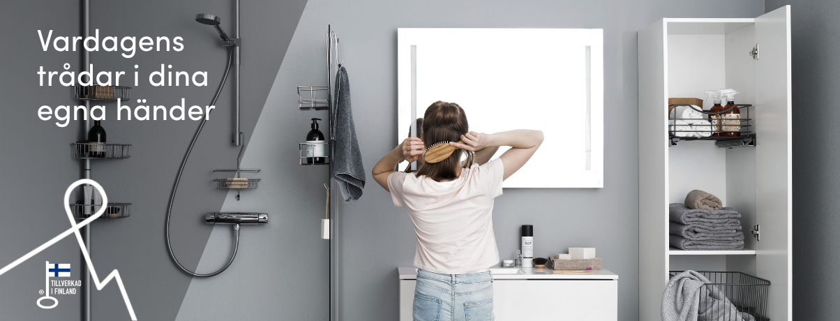 Badrummets förvaringslösningar